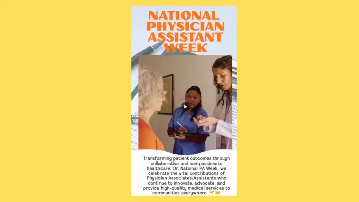 National Physician Assistants Week